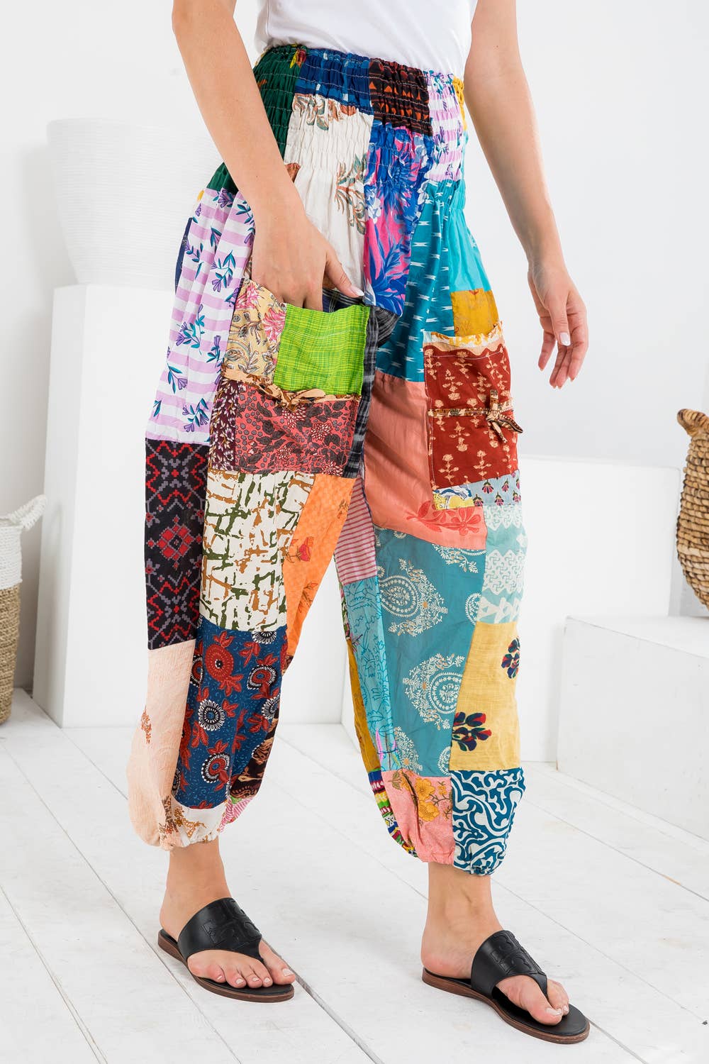 Patchworks Smoked Pants (KT-1303)