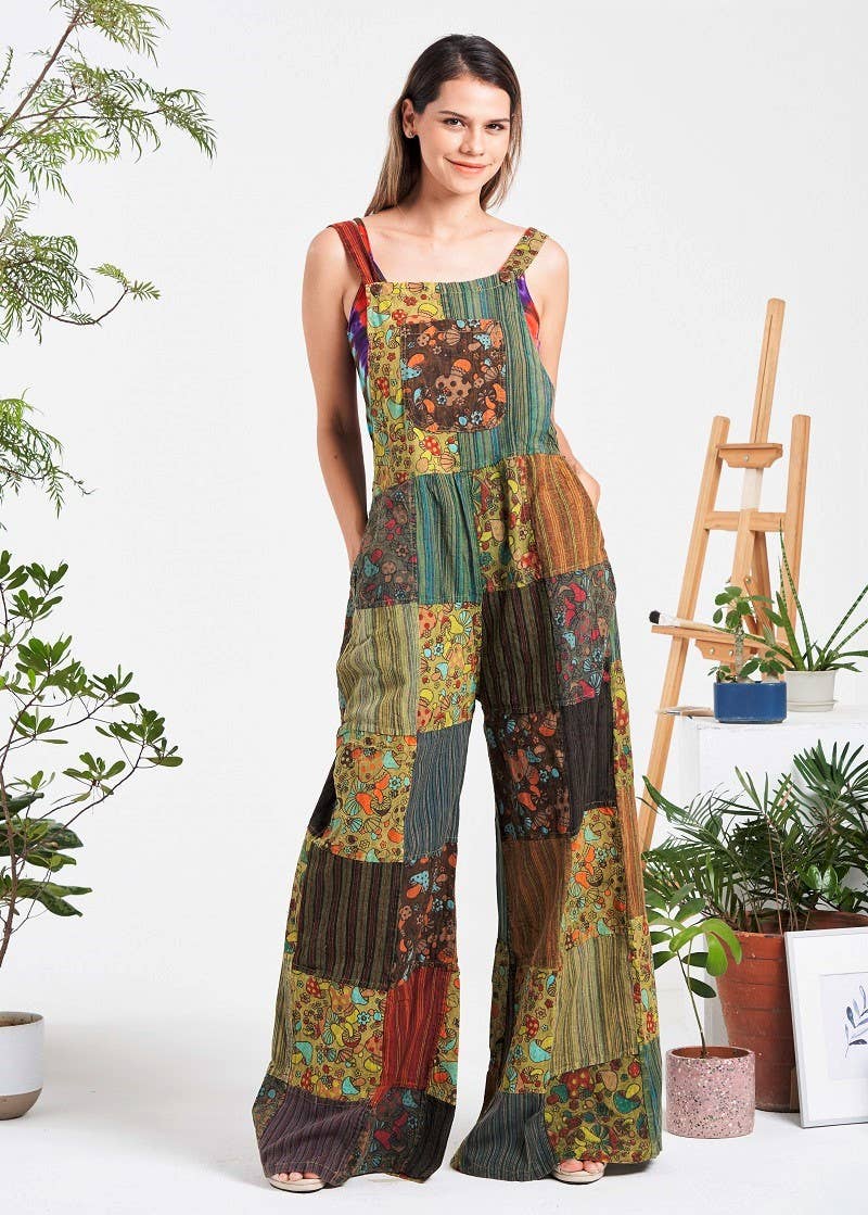 Shroom Patch Jumpsuit (KT-1393)