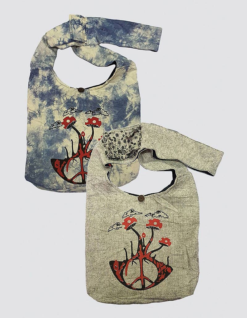 Shroom Cotton Hobo Bag (CODE-555)