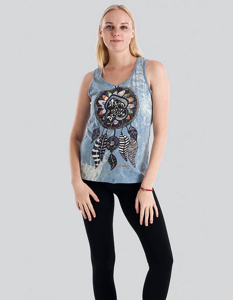 Stonewash tank top (TH-1495PK)