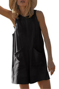 CWSJS0733_LOOSE CASUAL BACKLESS SLEEVELESS JUMPSUIT